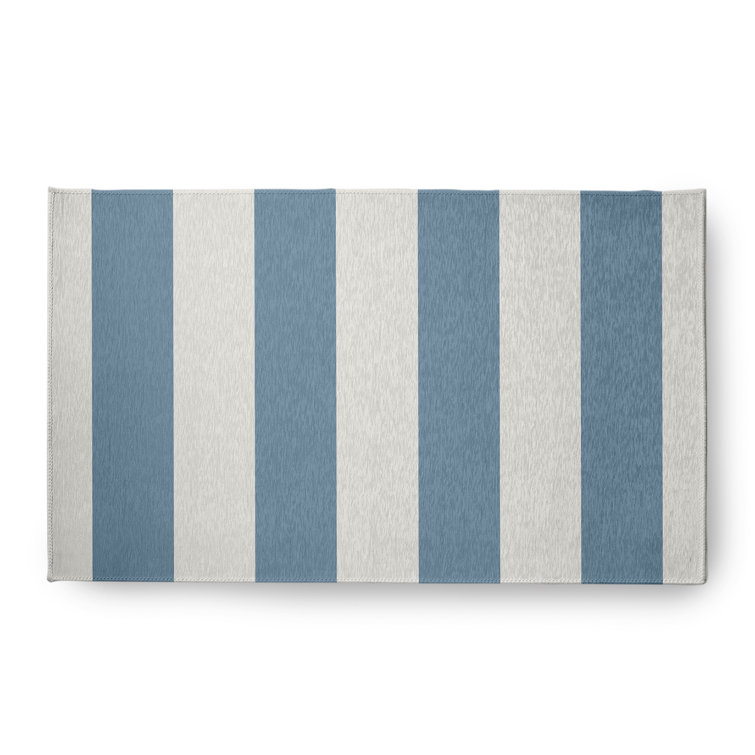 Foscoe Chenille Striped Indoor Rug