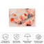 Fleurs sauvages corail sur toile par Treechild-1102147478
