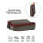 Loungie Ergonomic Floor Game Chair-1260809310
