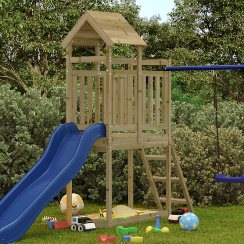 Fason Freeport Park Swing Set, Grey/Brown