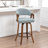 Providence Upholstered Swivel Counter Stool-123200617