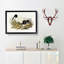White Ibis Birds by Elizabeth Gould - Framed Print-55612580-55612579