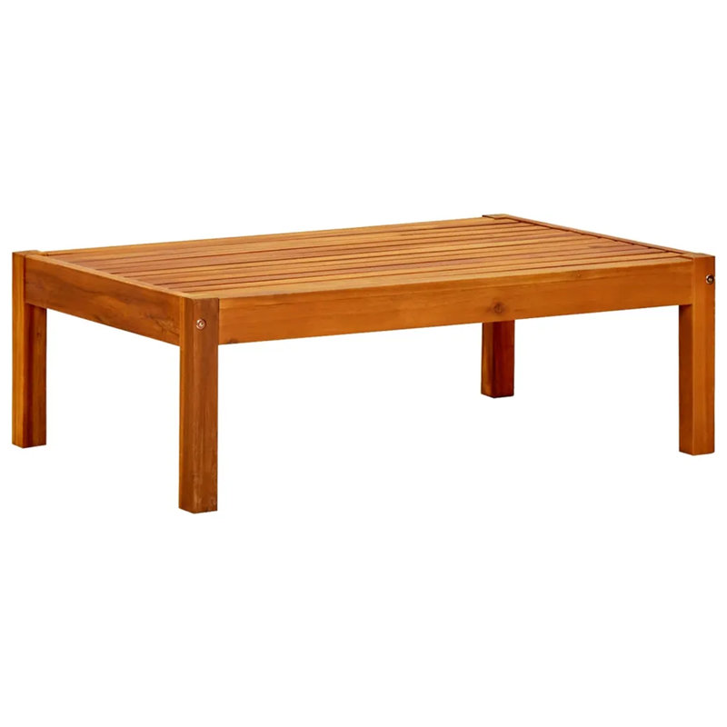 Harda Rectangular Wood Outdoor Coffee Table , 85cm cm W 57cm cm D