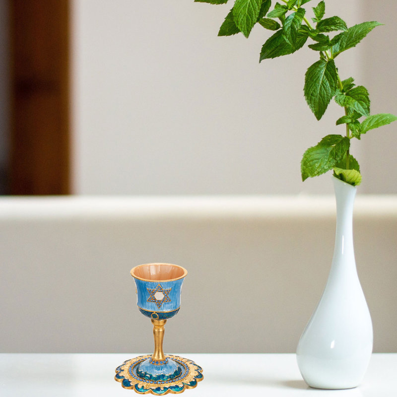 Tasse en émail Kiddush 2,85 onces Coupe