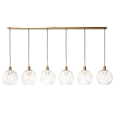Hollingshead 6 - Light Kitchen Island Pendant