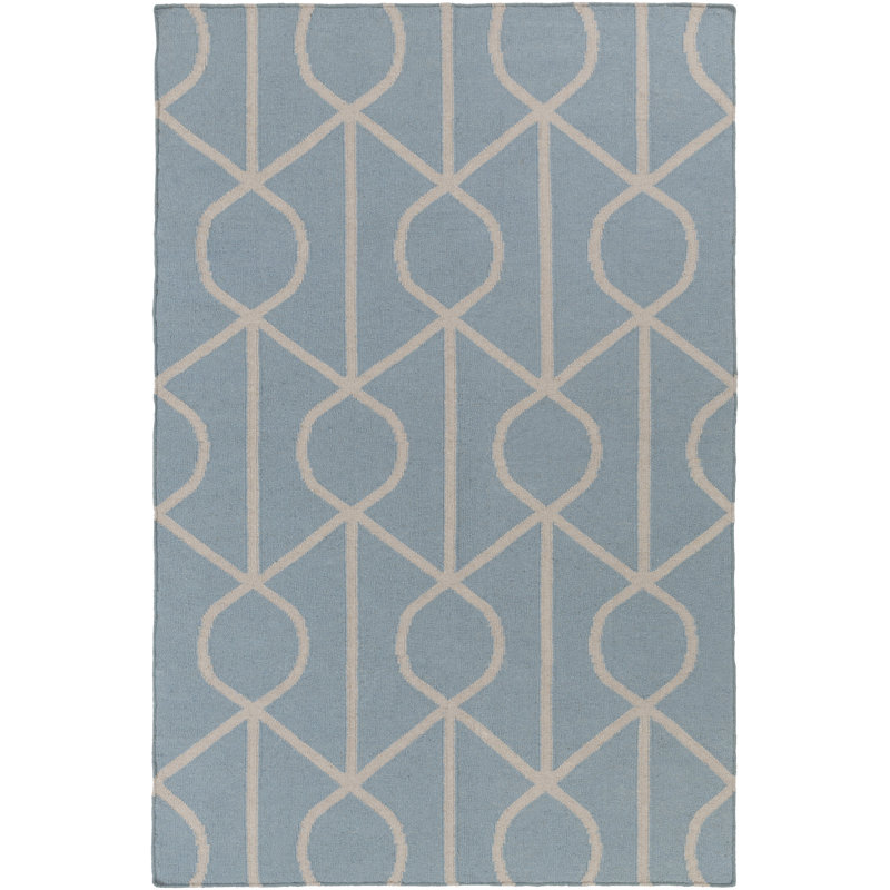 Murrill Wool Geometric Indoor Rug, Rectangle 10' x 14'