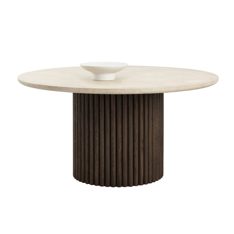 Round Marble Dining Table