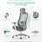 Inbox Zero High-Back Ergonomic Office Chair - Breathable Mesh Task Chair with 4D Adjustable Armrests, Rotating Headrest & Lumbar Support, Home Office Chair for Long Hours-1580196880