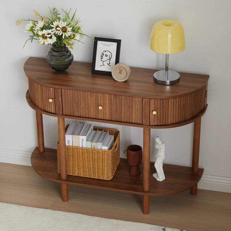 Console 43,3 po Farmhouse, Noyer