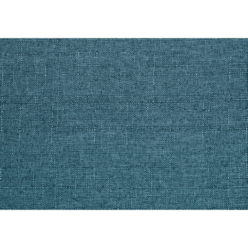 Fauteuil d'appoint en tissu bleu, structure en bois de noyer massif de style rétro, décoration moderne, poids de 28,02 lb, largeur de siège de 21,5 po, profondeur de siège de 21 po: finition, rembourrage en mousse, housse texturée