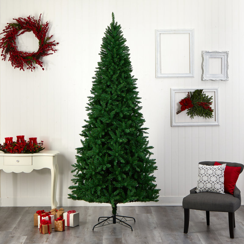 Sapin de Noël vert 9 pi avec 800 lumières DEL, H 9 pi