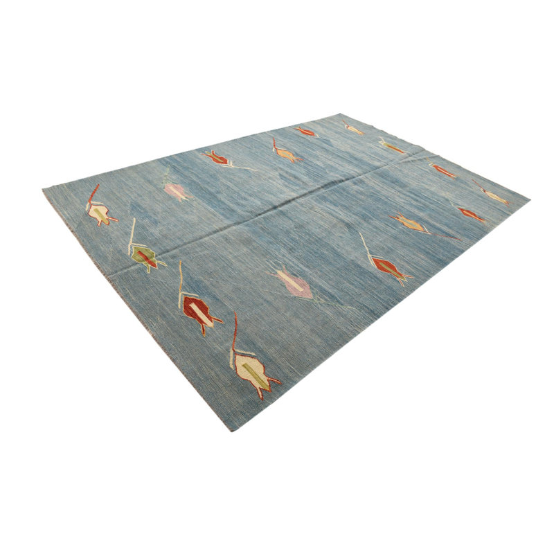 Tapis bleu clair Ousley