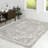 Lilith Vintage Medallion Cream/Light Gray Rug-1695769238
