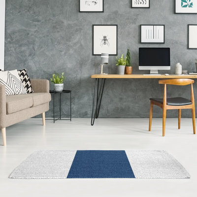 Chenille Striped Indoor Rug