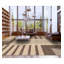 Nautical Handmade Wool Geometric and Striped Area Rug-890633101