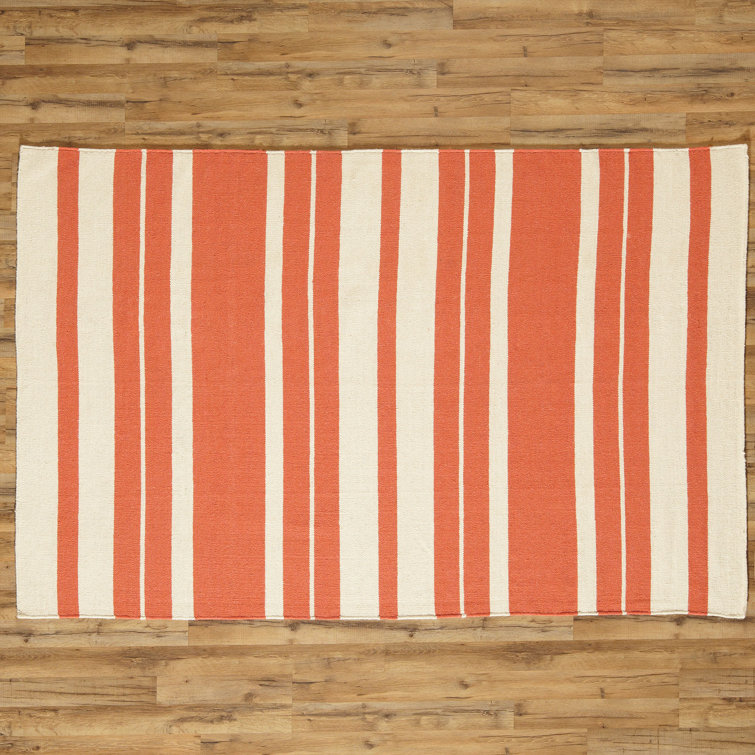 Kinney Wool Striped Indoor Rug