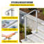 Rampe d'escalier 37,8 po x 38,6 po x 3,9 po