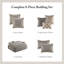 Ensemble d'édredon en jacquard Shades of Serenity-26204414-122533974