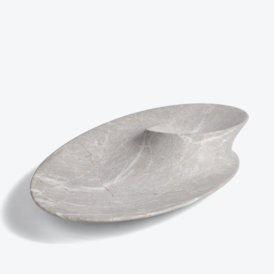 Swirl Bowl, Large, Grey