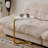 2-Piece White C-Shaped Side Table - C Shaped End Table