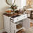 Farmhouse 2-Door Storage Cabinet with Drawer, Barn Door Accent Cabinet for Living Room, Entryway, Kitchen Storage-128586193