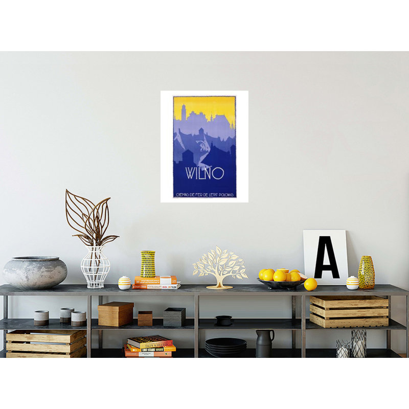 «Wilno» par Stefan Norblin, impression giclée, H 28 po x l 22 po