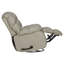 Fauteuil inclinable et pivotant en cuir italien-40057385