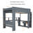 Loft Bed With Built-In Desk And Charging Station-1756226302