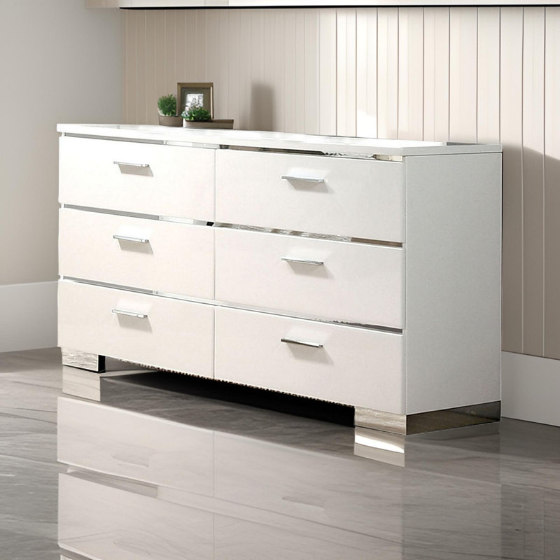 Commode double 6 tiroirs Yasue