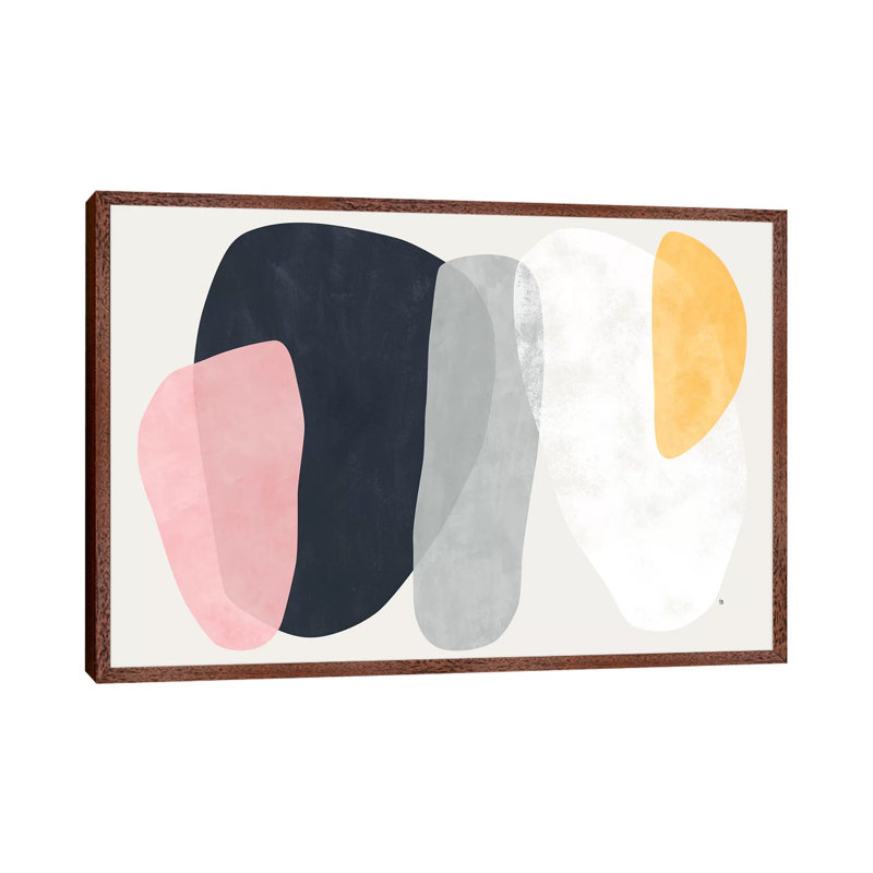 Auros by Tracie Andrews - Print on Canvas, 152.5 cm H x 101.5 cm W, Classic Brown Wood Framed