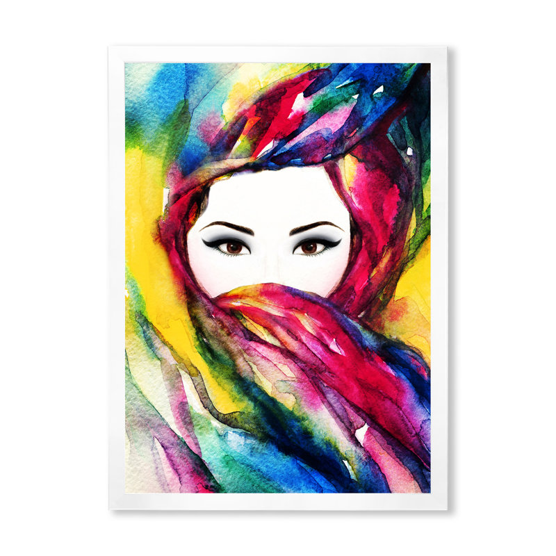 Art graphique sur toile Glam, Cadre photo blanc, H 12 po x l 8 po x P 1 po