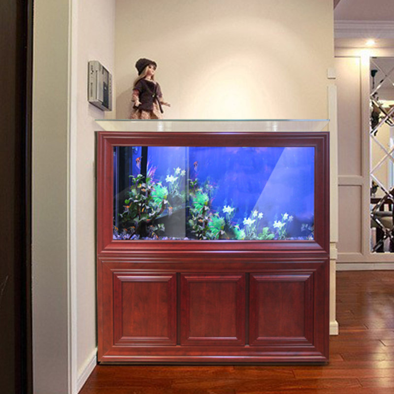 Aquarium 120-130 gallons, Cerisier, 130 gallons (H 62,2 po x l 59,06 po x P 19,69 po) 