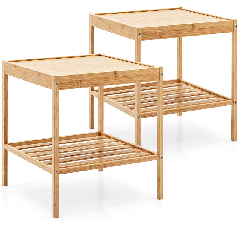 16'' W Solid Wood Nightstand