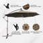 11 Ft. Outdoor Lighted Cantilever Umbrella-280848111