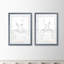 «Everlast Elegance I» par Vincent Van Gogh - ensemble de 2 reproductions de dessins encadrés-589382402-589367243-589382463