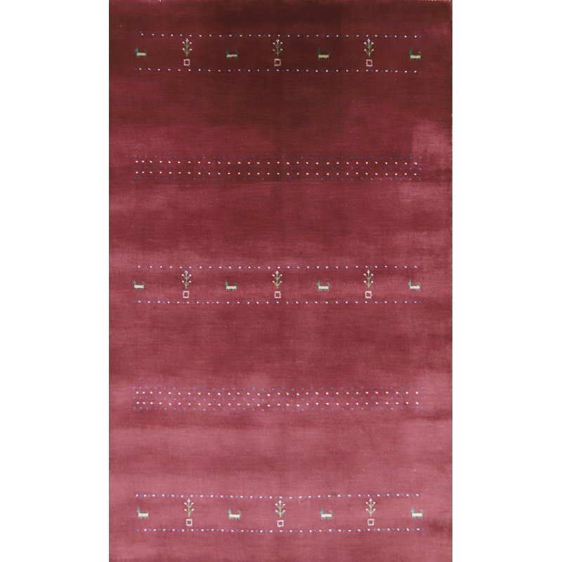 Tapis indien Little Animals Tribal Gabbeh