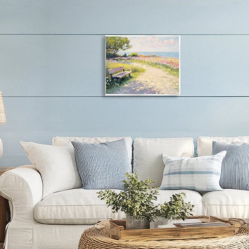 «Relax And Stay A Time», plaque murale par Petal Prints Design