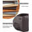 Oversized Manual Recliner with 2 Cup Holders and Side Pocket-936615199