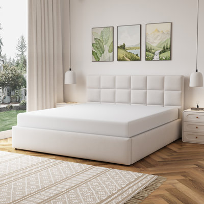 Upholstered Ottoman Storage Bed