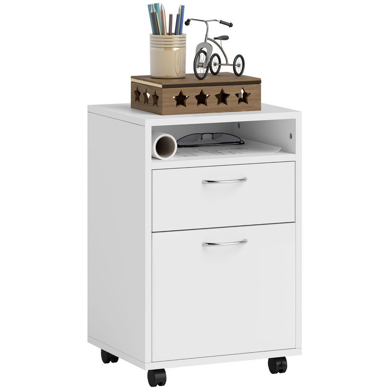Mobile Storage Cabinet Organizer