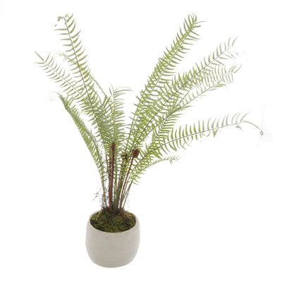 86.36cm Faux Fern Plant in Pot