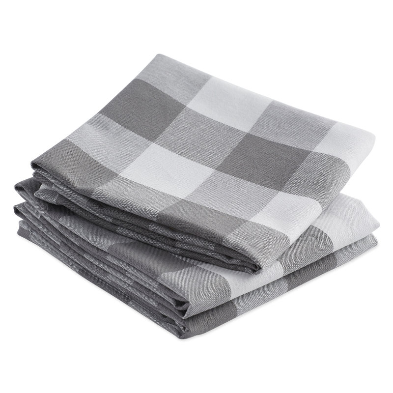 Torchon Wolsingham, Gris / blanc
