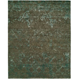 Area Rug in Brown
