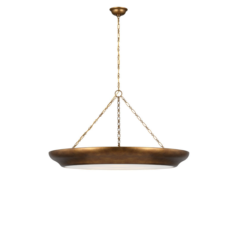 Lenoir Chandelier, 15.88" H x 36" W  x 36" D, 8, Vintage Gild