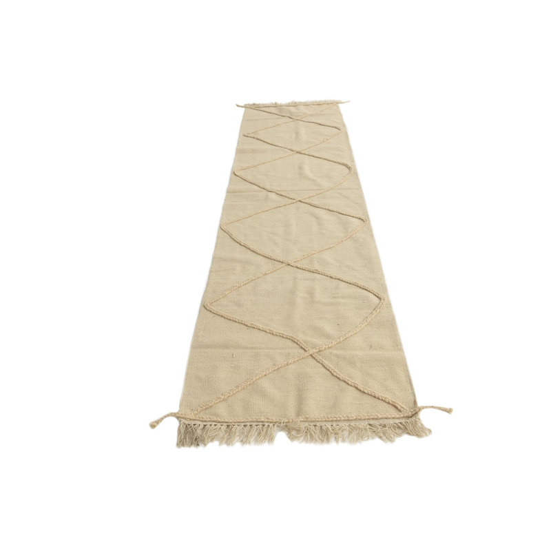 Tapis de couloir crème 10 pi Pinson