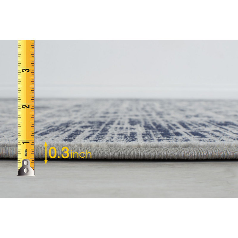 Tapis de zone crépuscule oriental Hope, Rectangle 5 pi x 7 pi