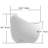 1-Piece 1.28 Gpf Single Flush Egg Shape Toilet In Glossy White
