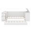 Lit de jour avec accoudoirs de rangement, lit gigogne et station de charge-667815175