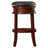 Avelina Swivel Upholstered Counter Stool with Solid Wood Frame-213054778