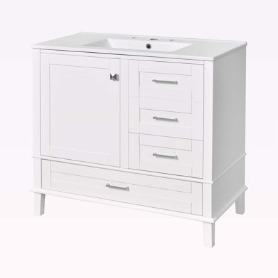 36" Bathroom Vanity with Sink